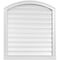 Ekena Millwork Arch Top Surface Mount PVC Gable Vent w/ 2"W x 2"P Brickmould Sill Frame, 30"W x 32"H GVPAR30X3203SN - alternate 1